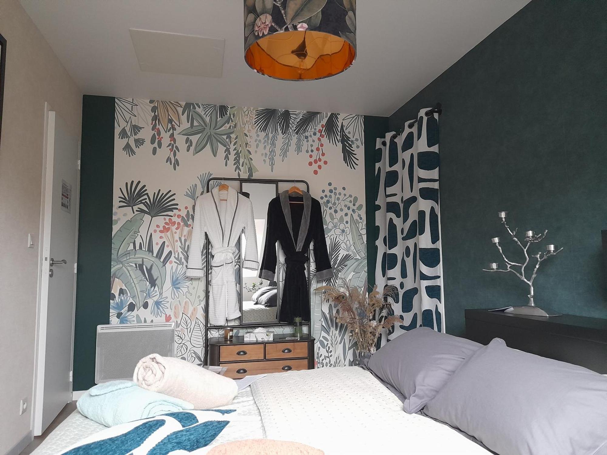 Chambre Dans Un Ecrin De Verdure Angrie Εξωτερικό φωτογραφία